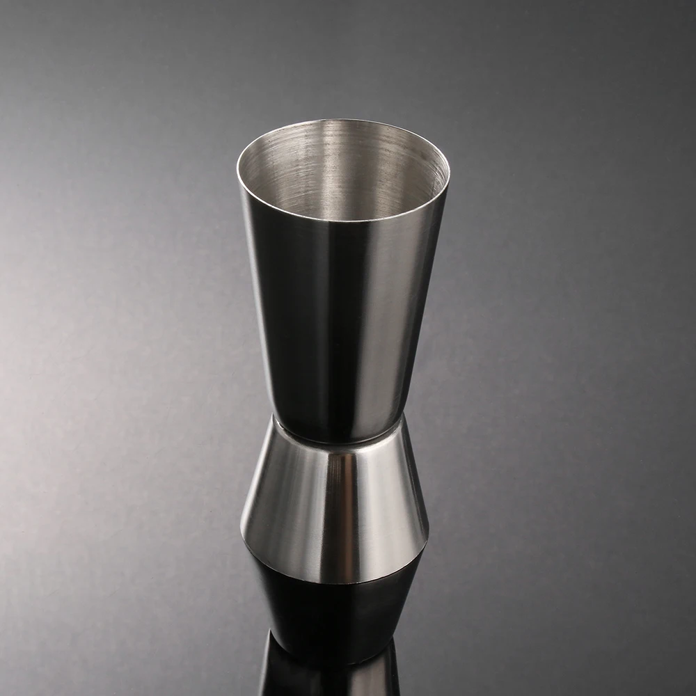 Stainless Steel Cocktail Shaker Measure Cup Dual Shot Drink Spirit Measure Jigger 15/30ml or 25/50ml,cocktail shaker,measuring jigger,stainless steel measuring cups