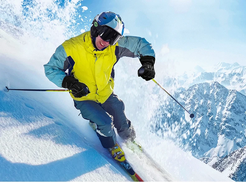 Термальные лыжные перчатки водонепроницаемые ветрозащитные для катания на лыжах сноуборде перчатки guantes para nieve зимние теплые с подогревом лыжные перчатки