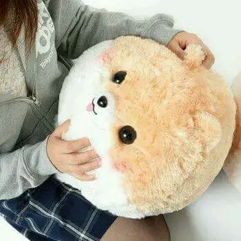 grand chien en peluche