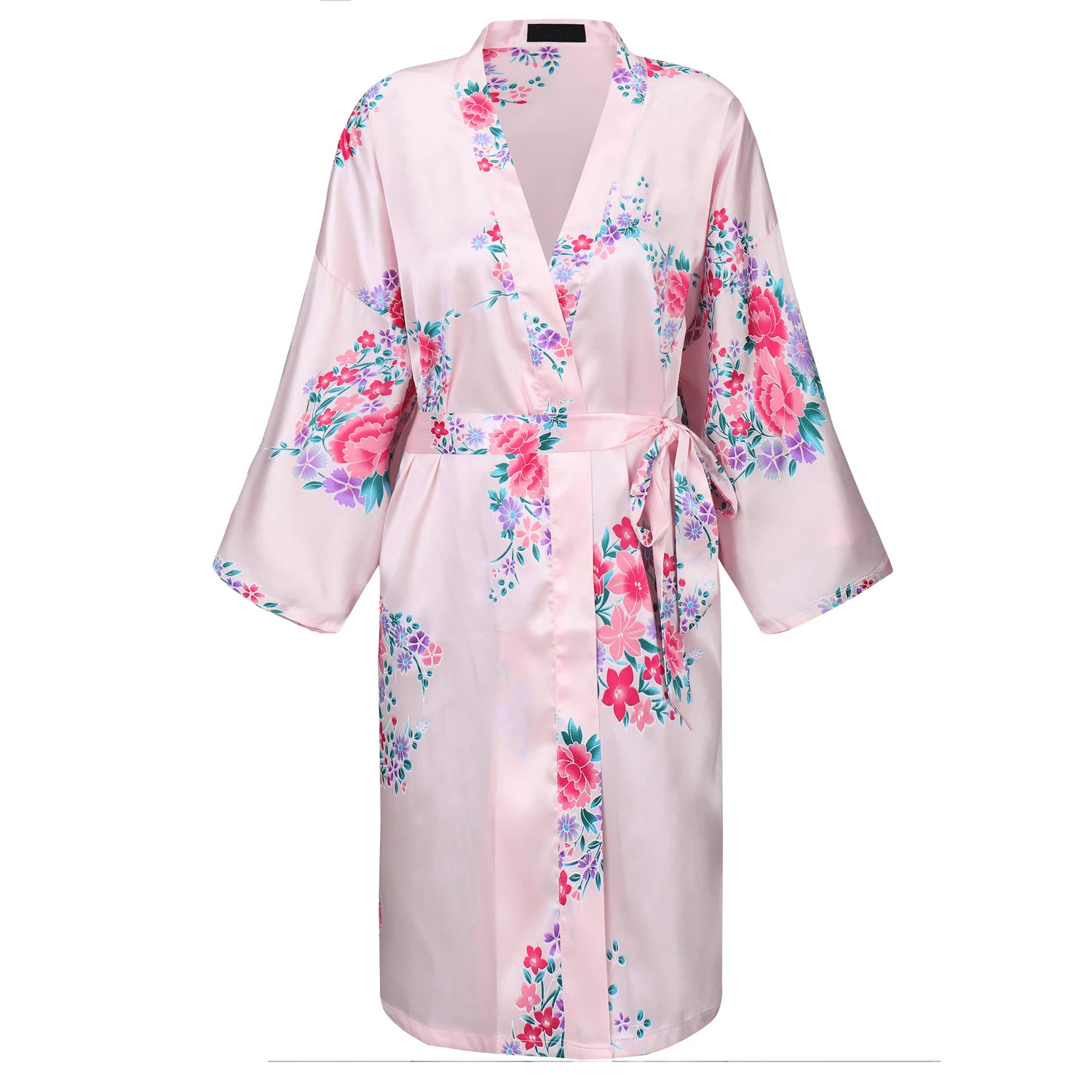 Район одеяние платье халат-Кимоно Sexy Lady пижамы Ночная сорочка ночная рубашка с цветочным принтом женские пижамы Домашняя одежда