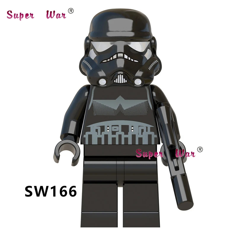 Одиночный Джордж Лукас Хан Solo ситх Люк Скайуокер Maz Kannata Snoke строительные блоки игрушки для детей - Цвет: SW166