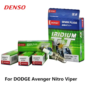 

DENSO Car Spark Plug For DODGE Avenger Nitro Viper Iridium Platinum IK20TT