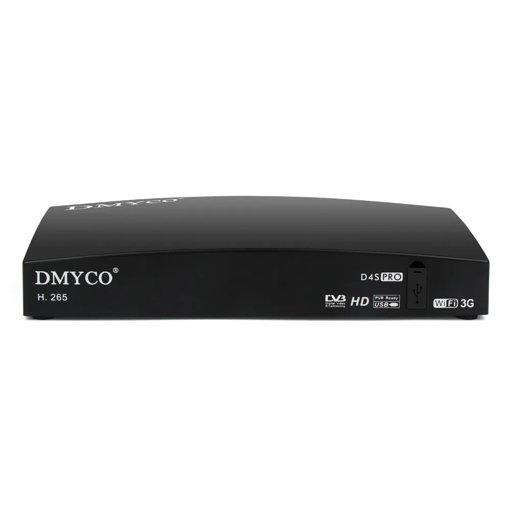 DMYCO DVB S2 ДЕШИФРАТОР спутникового телевидения lnb Full HD 1080P ТВ тюнер H.265 рецептор с usb