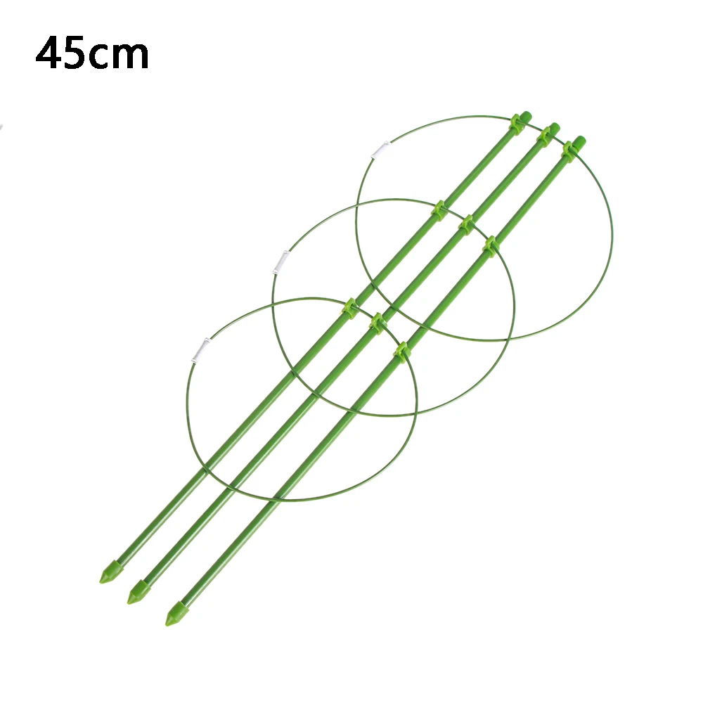 45cm 45/60 см прочный материал лоза стойка для лазанья с украшением в виде милого цветка овощей и растений из мешочного тика завод Поддержка рамка садовые инструменты - Цвет: 45cm