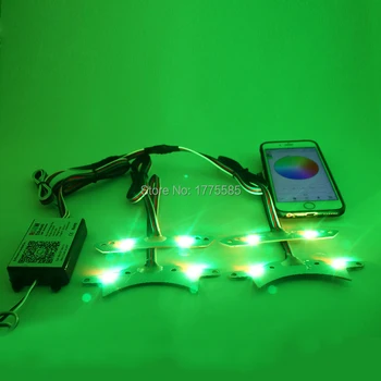 

1 Set RGBW Multicolor Cars DRL LED Daytime Running Lights For Ford Mustang 2013-2014