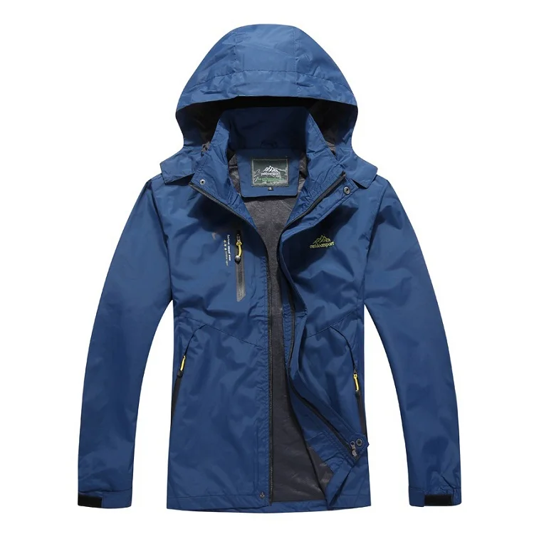 outono outerwear impermeável blusão com capuz casaco