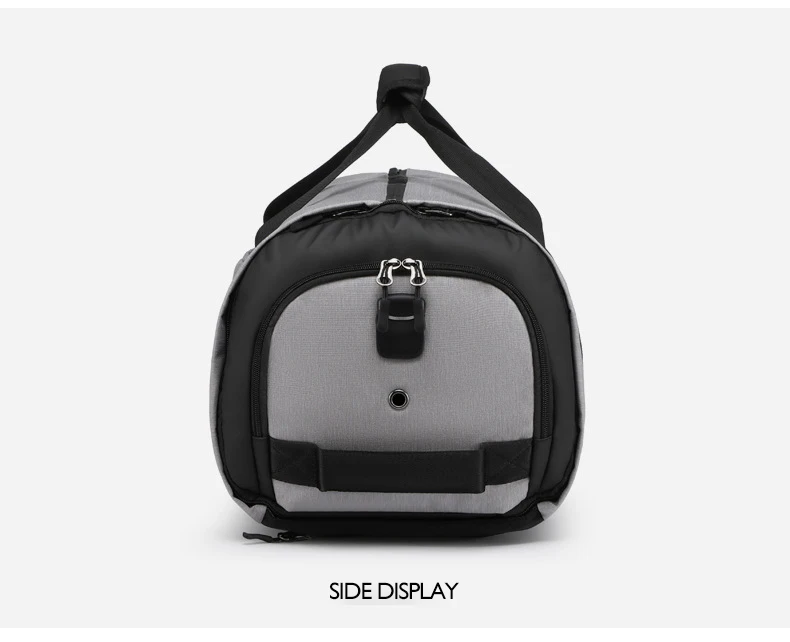 viagem duffle saco com bolso sapato multifuncional