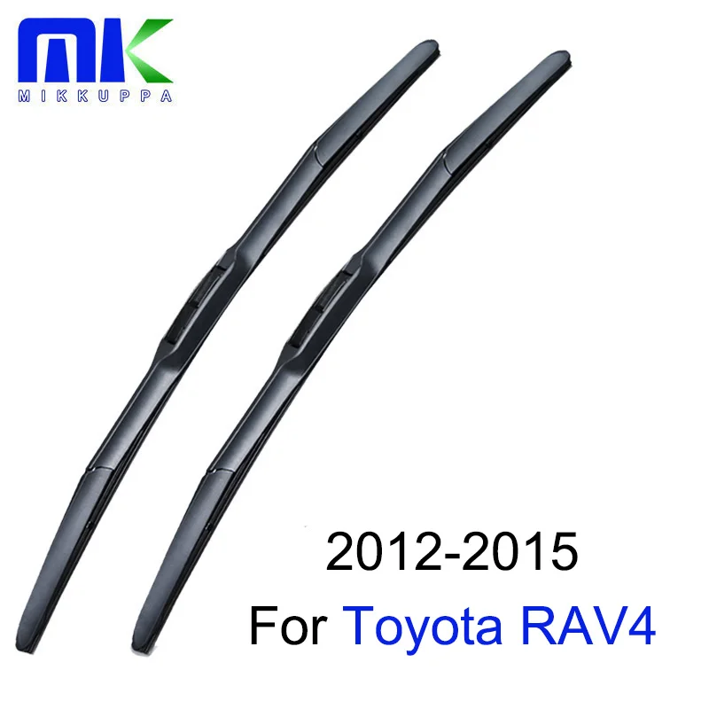 Mikkuppa Wiper Blades For Toyota RAV4 2012 2013 2014 2015 Pair 26 16 Windshield Windscreen 