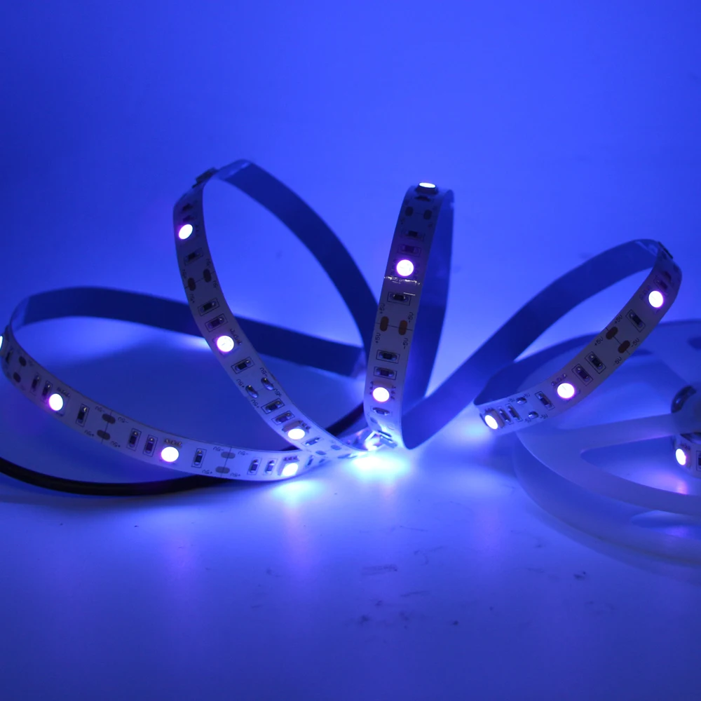 USB 5V UV Led Strip light 5050 SMD 30leds/m 395-405nm Ultraviolet Ray LED Diode Ribbon DJ Fluorescence Flexible Tape lamp 1m 2m