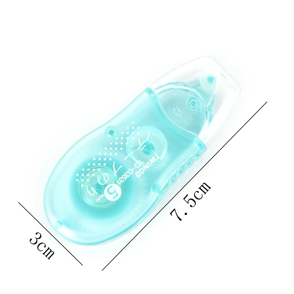 Плюс Милая новинка декоративная коррекционная лента коррекция жидкости для школы и офиса широкий: около 5 мм Длина: прибл. 5 м