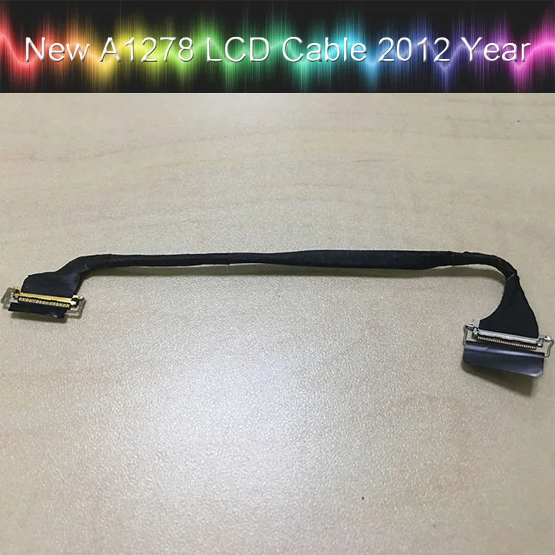new perfect laptop led flex cable for macbook pro 13inch A1278 lcd