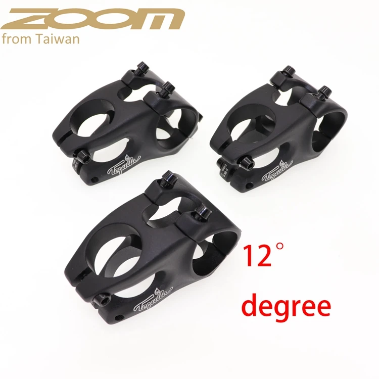 ZOOM Stem 12 12 degree bike 31.8*40MM 3D Hollow Short Stem Downhill BMX