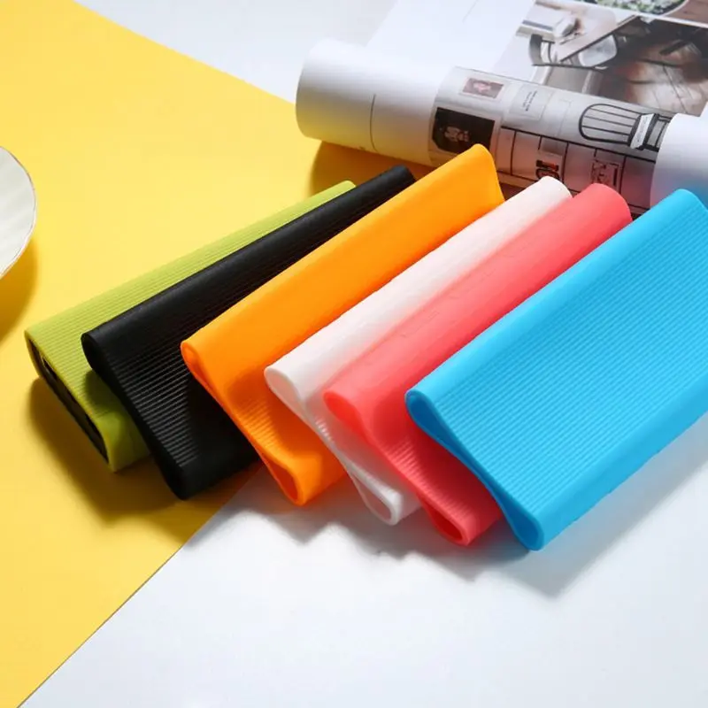 Портативный Силиконовый защитный чехол для Xiaomi 20000mAh Power Bank 3nd Generation Accessories| |