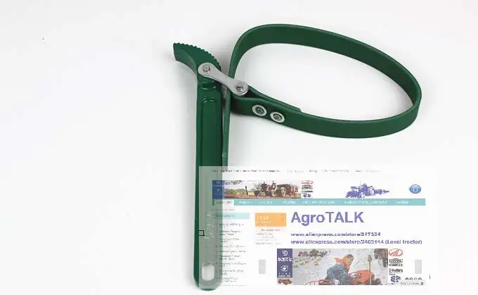 The tractor filters spanner the belt type can protect the filter when replace the filters