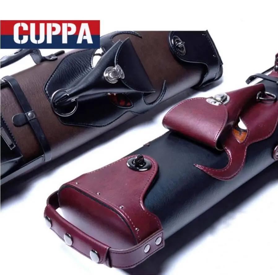 Новинка чехол для бильярдного кия Cuppa на 2 пуговицы с 4 валами Стильный 6