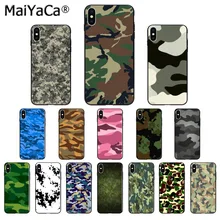 MaiYaCa Камуфляжный военный армейский ТПУ силиконовый чехол для телефона для iphone 11 pro X XS MAX 66S 7 7plus 8 8Plus 5S XR