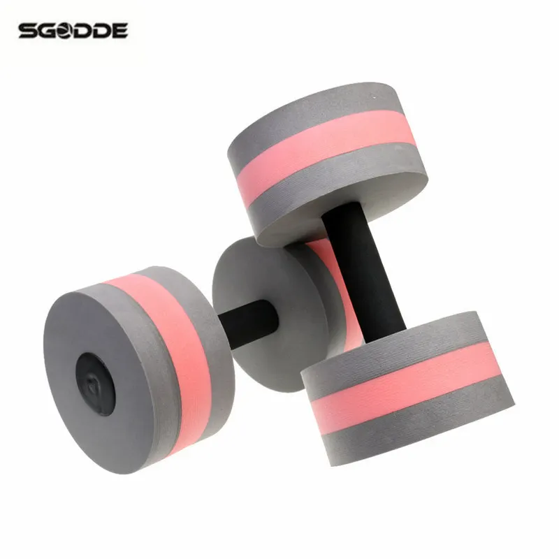 

NEW Water Weight Aerobics EVA Dumbbell Foam Swimming Pool Aquatic Barbell Fitness Pool ExerciseTraining Fitness Equipment