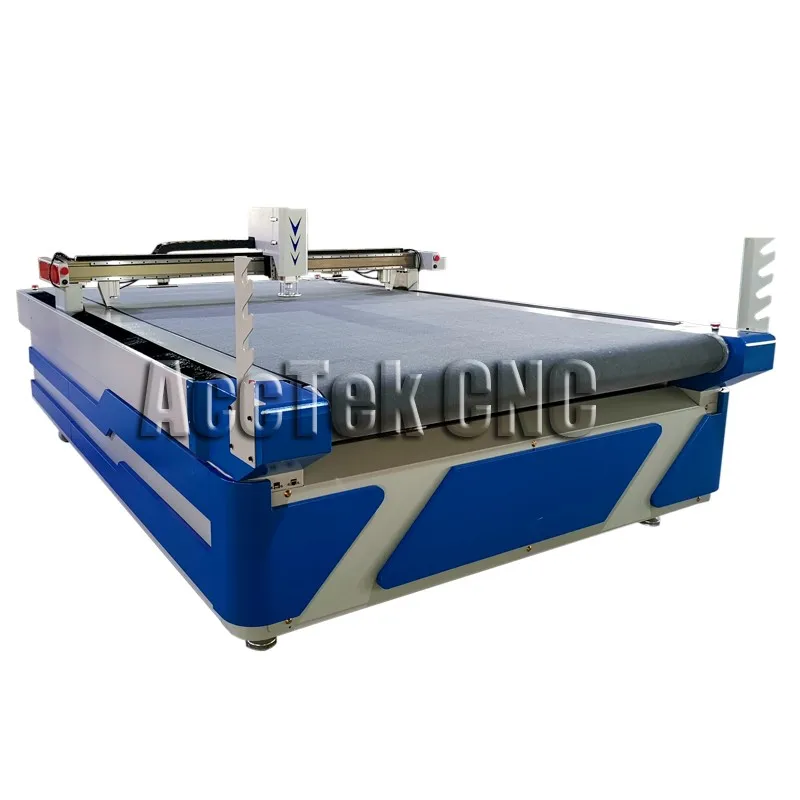 Расширенный CNC многослойный Электрический станок для резки ткани с oscillaing