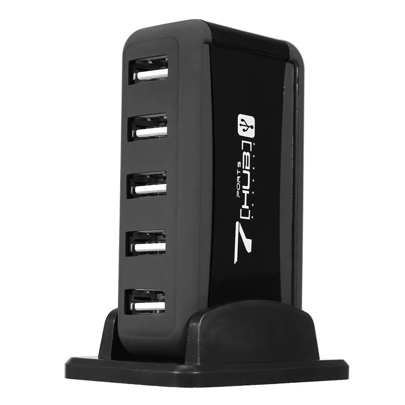 Spuer speed 7 портов usb-хаб 2,0 USB зарядное устройство стол мульти usb-хаб разветвитель адаптер питания переменного тока США/ЕС для Raspberry Pi ПК ноутбук