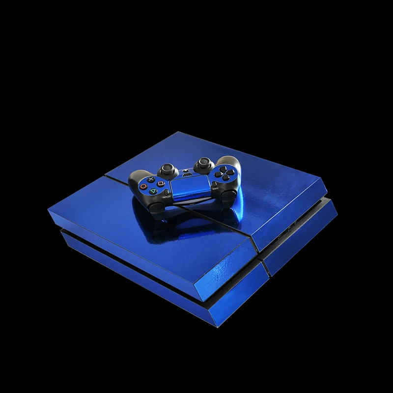 Золотистые серебристые синие красные наклейки для консоли Sony PlayStation 4 и