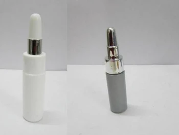 

30PCS 6ml white silver plastic bottle cosmetic BB cream bottle eye cream packing bottles