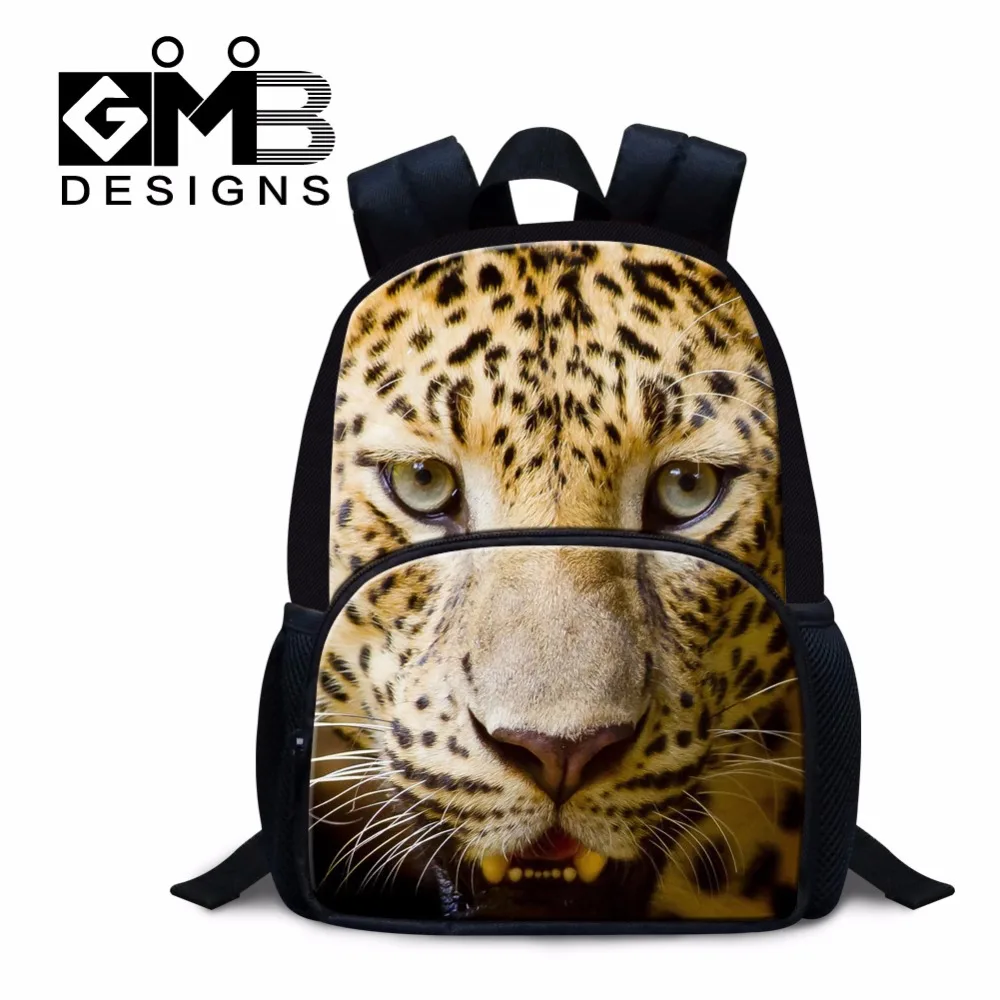 Leopard Backpacks for Kids Cute Preschool Bookbags Kindergarten