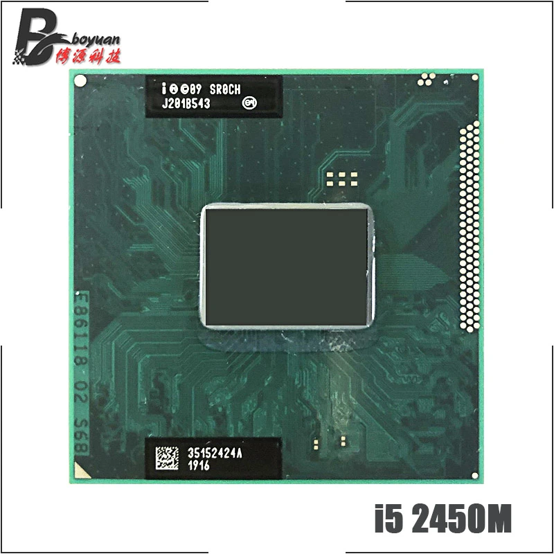 Cpu Intel Core I5 Mobile I5-2450M 2.50 Ghz Sr0Ch Original #8