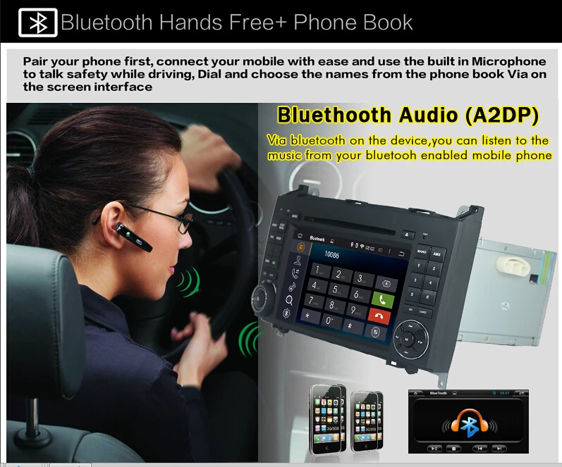 Flash Deal Quad Core 1024*600 2 din car DVD Android 7.1 for Mercedes/benz B200 W169 A160 Viano Vito GPS NAVI RADIO BT built-in wifi dvr map 8