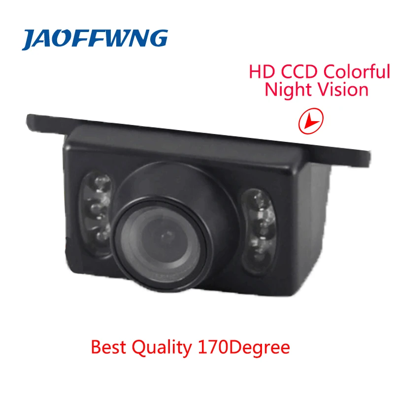 

Акция от производителя, Автомобильная камера заднего вида, резервная парковочная водонепроницаемая CCD-камера с ИК светодиодным ночным видением, бесплатная доставка