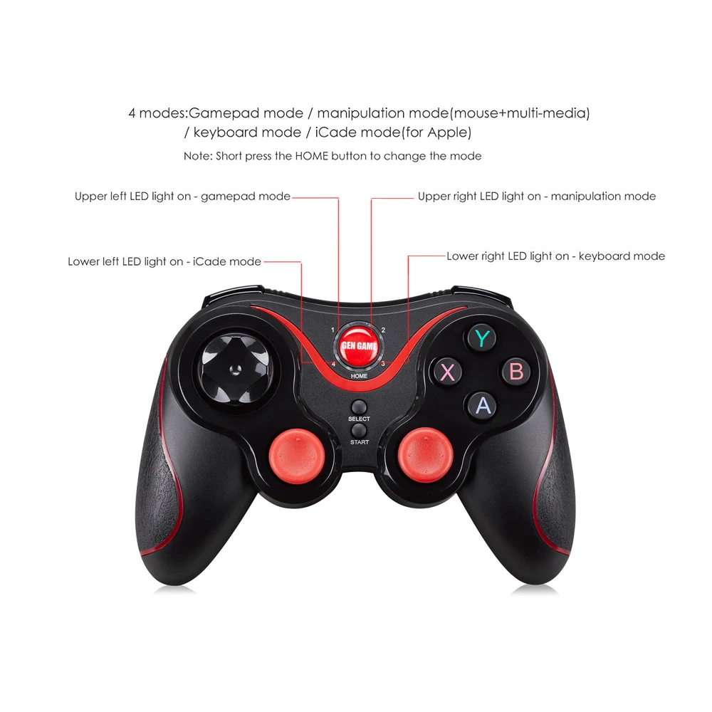 S3 Smartphone Game Controller Wireless Bluetooth | Controller Android - S3 - Aliexpress