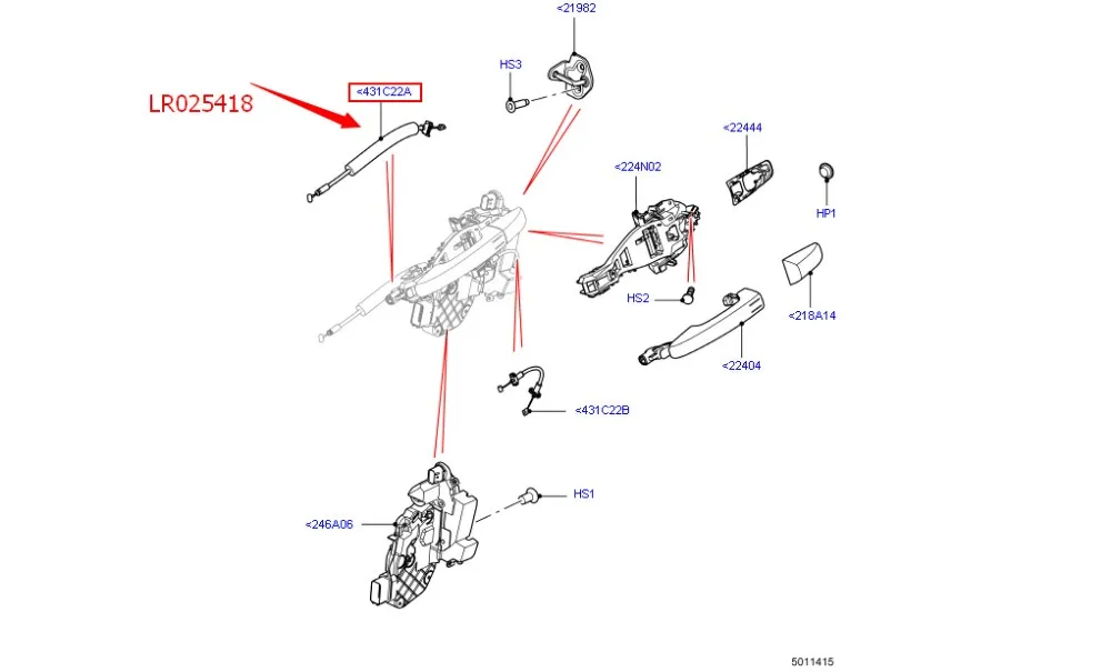 Рисунок 3 - Кабель управления разблокировкой