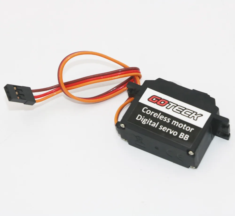 Цифровой задний сервопривод Goteck 9257 25g пластиковая Шестерня 3 8/4 2 кг см без