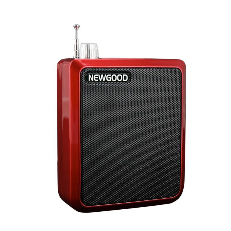 

Professional Portable Mini Voice Amplifier Speaker Megaphone Booster Loudspeaker FM Radio For Teacher tour guide promotion