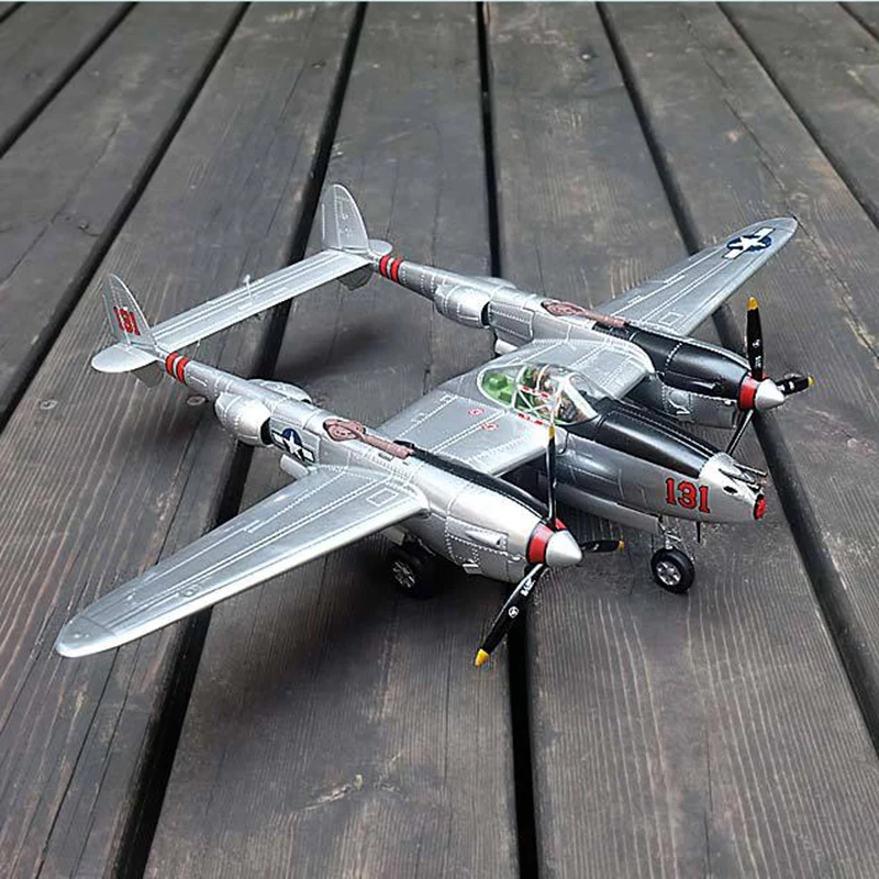 Военная Униформа сплав модель самолета sLockheed P 38 Lightning истребитель второй мировой