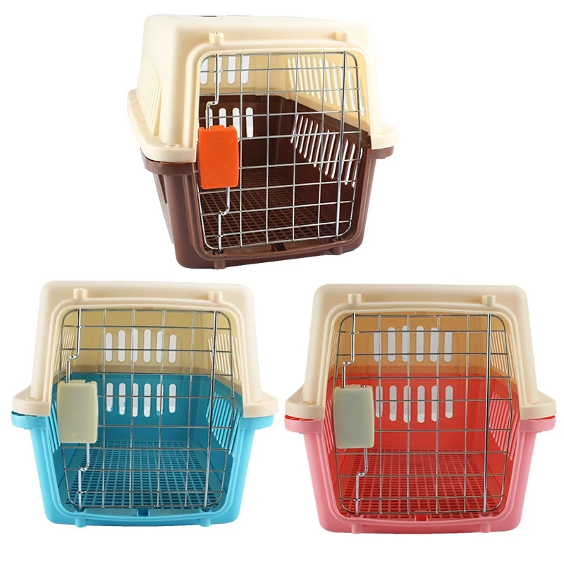 

Pet Carrier Airline Travel Dog Box Comfortable & Convenient To Take Dogs Cats Outside By Box For Small Dogs Teddy Bulldog Kitten