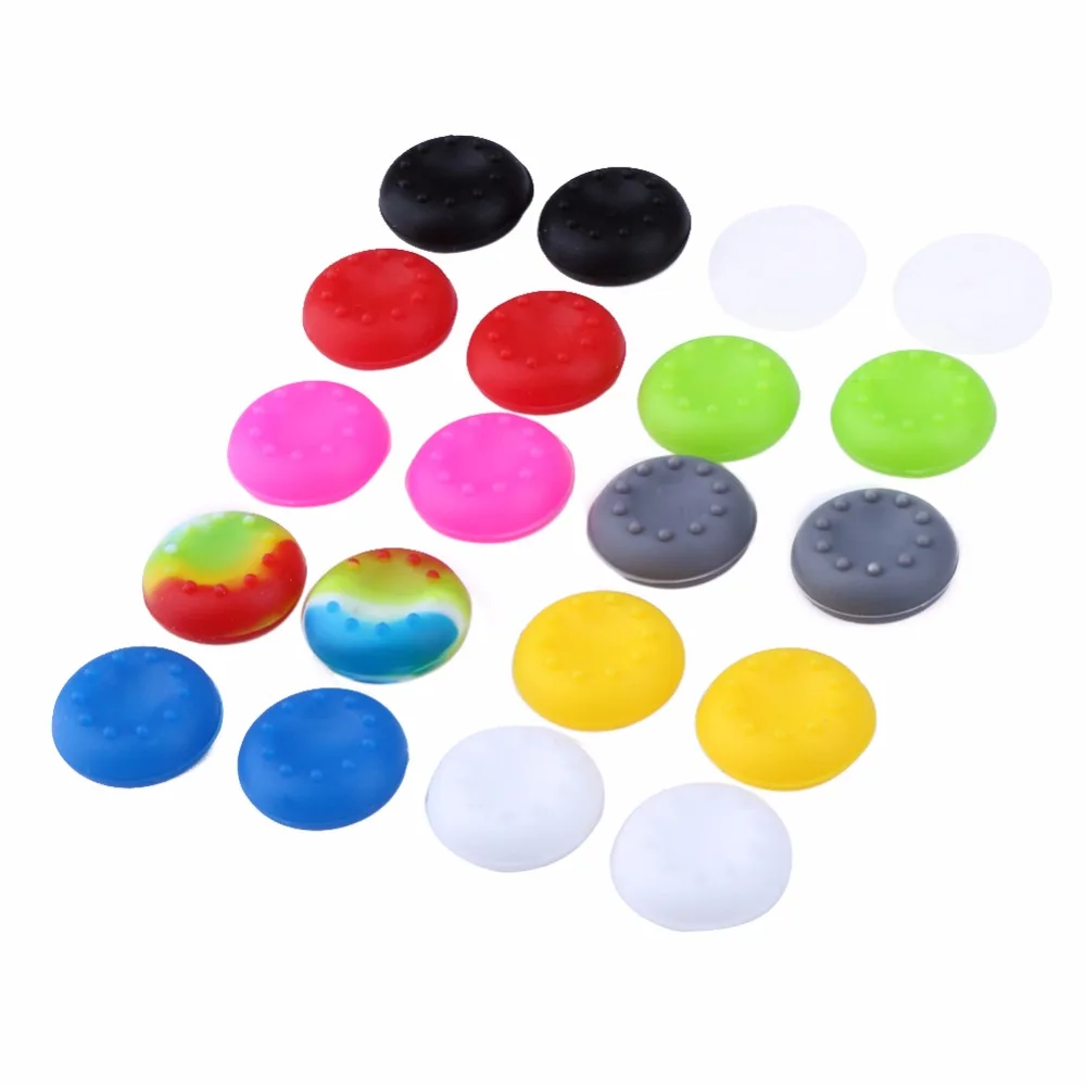 20 pcs Rubber Silicone Analog Controller Thumb Stick Grips Cap Cover for PS3 PS4 PS2 Controller for Xbox 360 One Thumbsticks Cap 20 pcs Rubber Silicone Analog Controller Thumb Stick Grips Cap Cover for PS3 PS4 PS2 Controller for Xbox 360 One Thumbsticks Cap