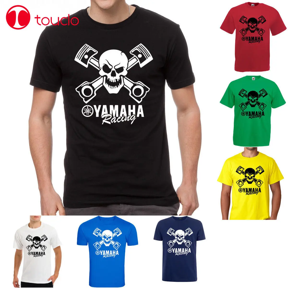 

Fashion Japan Racs Skull Symbol Logo Motorbike Motorcycle Mt 09 Mt07 Biker T-Shirt Hoodies