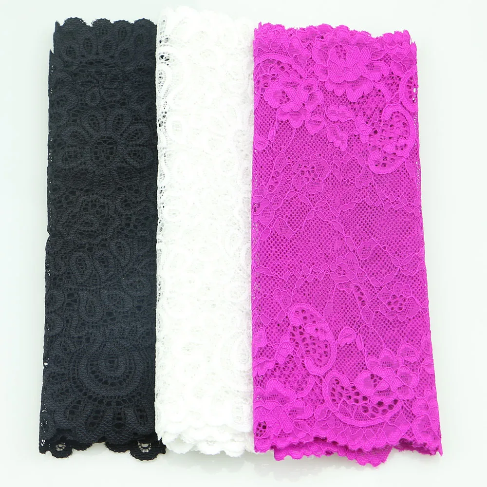 

2 yards 20CM wide Beautiful lace ribbon. Lace Trim DIY headband