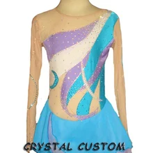 Пользовательские фигурное катание Платья для женщин для Для женщин красивый бренд Vogue Фигурное катание Платья для женщин для конкурса dr2856