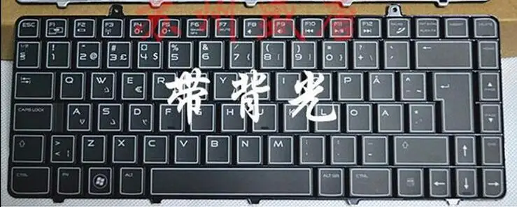

New Laptop keyboard for Dell Alienware M11x R1 M11x R2 M11x R3 QWERTY NORWEGIAN/DANISH/SWEDISH/FINNISH/NORDIC layout