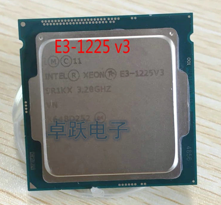 Intel Xeon E3-1225 V3 E3 1225v3 E3 1225 V3 3,2 GHz Quad-Core Quad-Thread CPU Processor 8M 84W LGA 1150 Intel Xeon E3-1225 V3 E3 1225v3 E3 1225 V3 3,2 GHz Quad-Core Quad-Thread CPU Processor 8M 84W LGA 1150