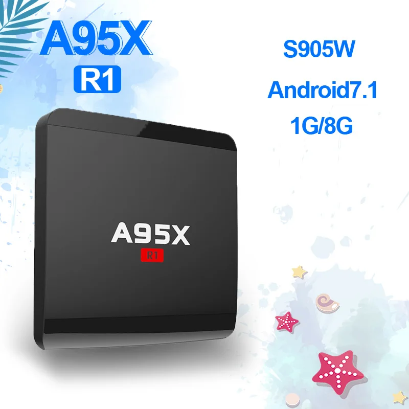 A95X R1 Amlogic S905W font b Android b font 7 1 Smart font b TV b