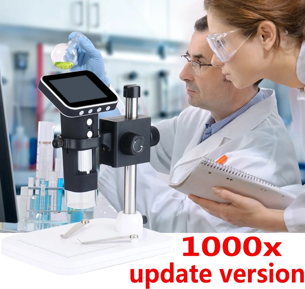 1000x LCD Display Digital solder Microscope Portable USB High