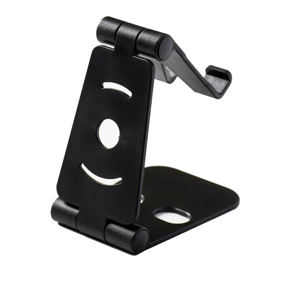 

Phone Stand Cell Phone Stand Mobile Phone Holder Bracket Mount Desk Stand Double Folding Portable for Tablet