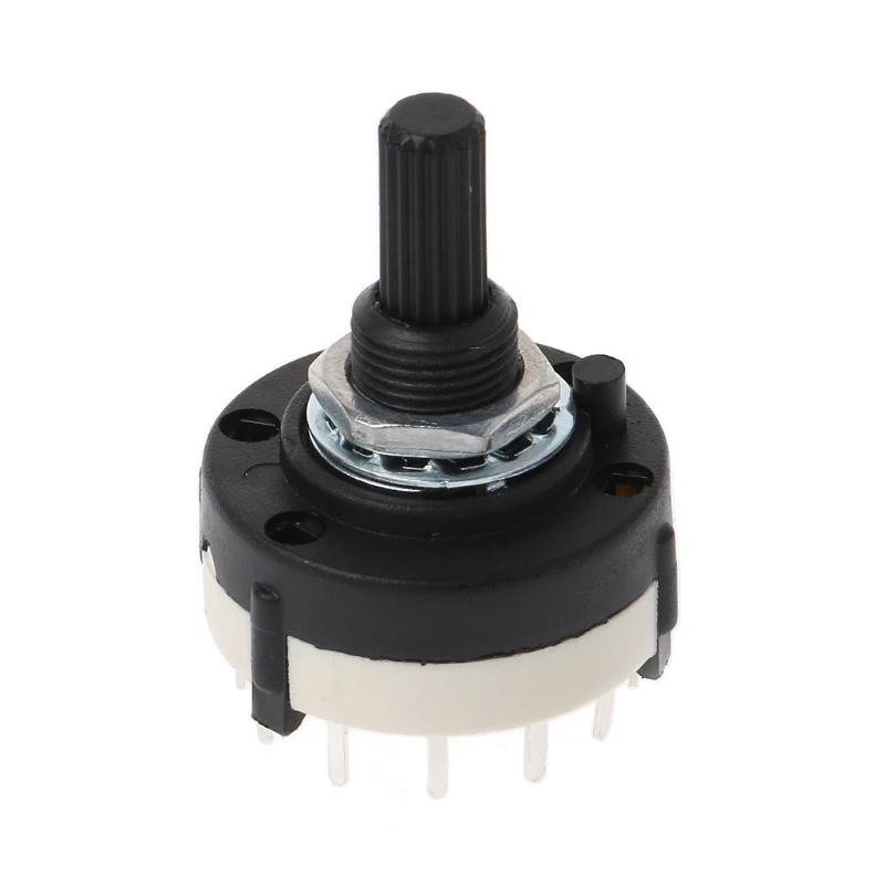 

2 Pole 6 Way / 3 Pole 4 Way Rotary Switch - Good Quality - 1st CLASS POST
