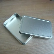 11*7*2 см прямоугольник жестяной коробке бизнес-коробка для хранения карт