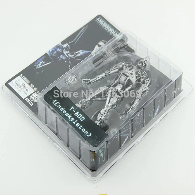 Cena Darmowa wysyłka NECA Terminator 2 dzień sądu T 800 Endoskeleton pcv figurka zabawkowe roboty 7 \