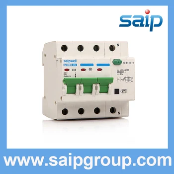 

2014 Hot Sale Newest design Miniature Circuit Breakers for Voltage Protection / SPM1-3LE-63C32( Green)