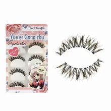 5 пар накрест Накладные ресницы натуральные ресницы Объемные объемные Объемные Накладные ресницы макияж длинные Толстые Поддельные Наращивание ресниц
