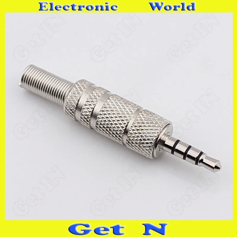 

20pcs Weld-On 3.5 3-Circle Connector Plug for Repair of Earphone Headset 3-Circle 3.5 Connector Plug